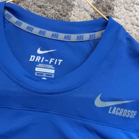Men's Nike Lacrosse long sleeve Dri-Fit shirt - Picture 2 of 5